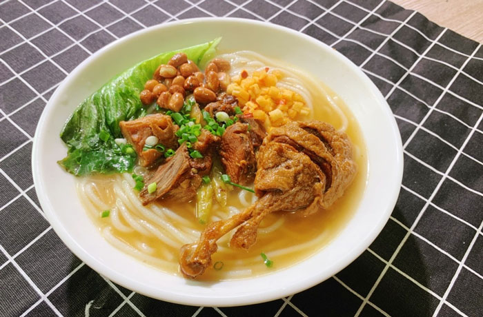 总口管理区鸭肉粉培训